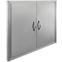 Load image into Gallery viewer, USA  Outdoor Kitchen / BBQ Island Stainless Steel Double Access Door
