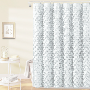 Lush Decor Gigi Shower Curtain, 72 Inches Long x 72 Inches Wide