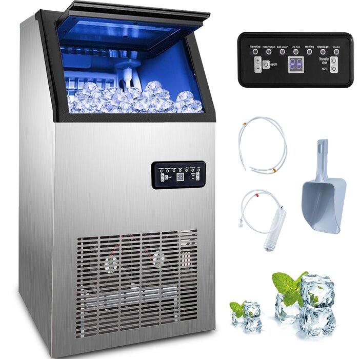 Daily Production Cube Ice Freestanding Ice Maker – Salvage & Co Fishers