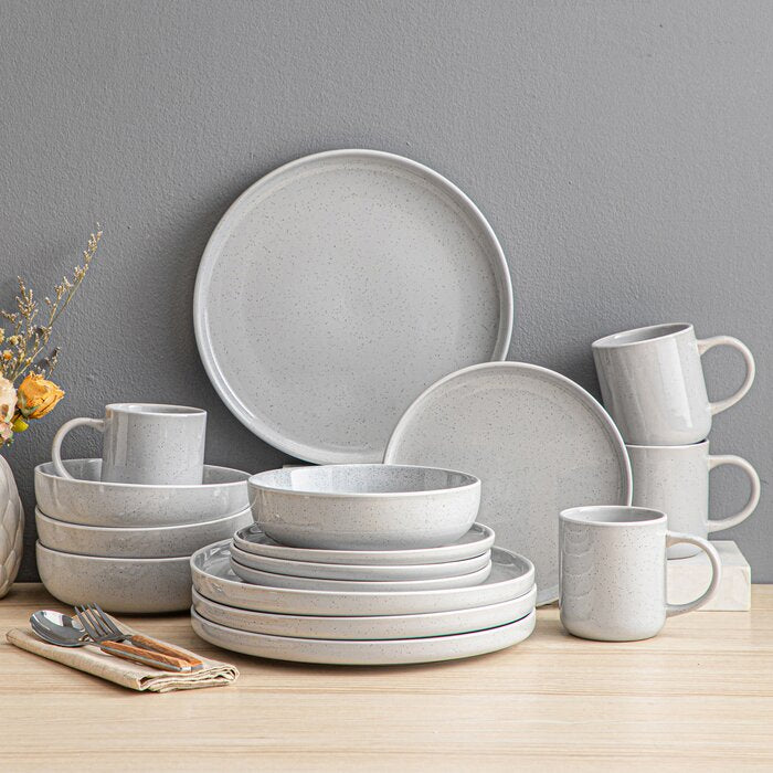 Vancasso Stoneware Dinnerware Set - Service for 4 (Set of 16)