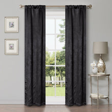 Load image into Gallery viewer, Set of 2 Vedder Geometric Room Darkening Thermal Curtain Panels
