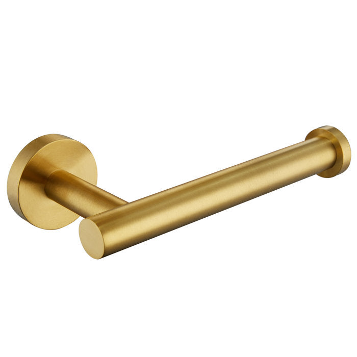 Brushed Gold Wall Mount Toilet Paper Holder