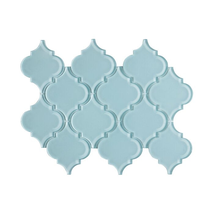 Water Jet Series Straight Edge Glass Mosaic Tile