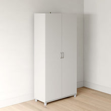 Load image into Gallery viewer, White Aaru Storage Cabinet
