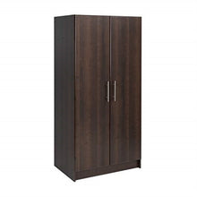 Load image into Gallery viewer, Espresso Bucholz Wardrobe Cabinet
