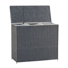 Load image into Gallery viewer, Wicker Paper Rope Hamper Bag Sorter
