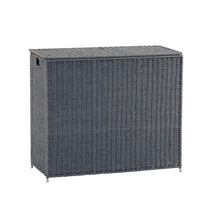 Load image into Gallery viewer, Wicker Paper Rope Hamper Bag Sorter
