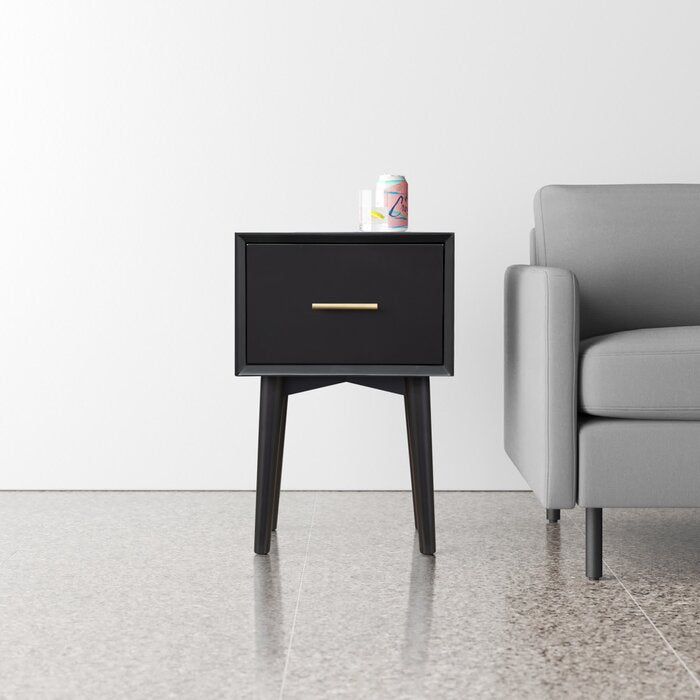 Williams End Table with Storage