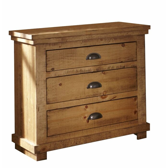 Wolferstorn 3-Drawer Nightstand