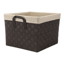 Load image into Gallery viewer, Woven Wicker/Fabric Basket
