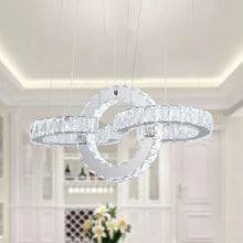 Load image into Gallery viewer, Maxax 3 - Light Unique / Statement Geometric LED Crystal Chandelier
