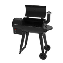 Load image into Gallery viewer, Wood Pellet Grill and Smoker 6-in-1 BBQ Black
