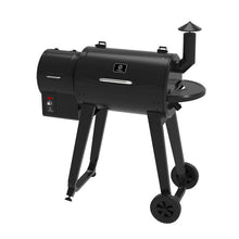 Load image into Gallery viewer, Wood Pellet Grill and Smoker 6-in-1 BBQ Black
