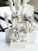 Load image into Gallery viewer, Decorative Silver Octopus Figurine

