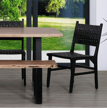 Load image into Gallery viewer, Primo International Orson Modern Wood Dining Chairs in Black (Set of 2)
