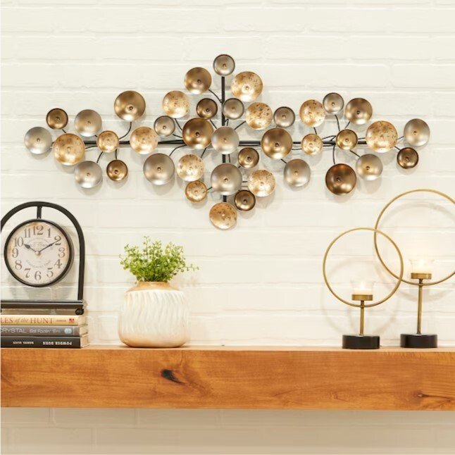 Metal Abstract Wall Sculpture