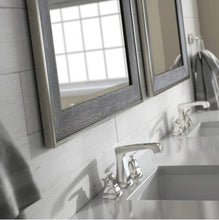 Load image into Gallery viewer, Rectangular Mirror Frame in Weathered Wood
