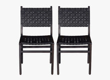 Load image into Gallery viewer, Primo International Orson Modern Wood Dining Chairs in Black (Set of 2)
