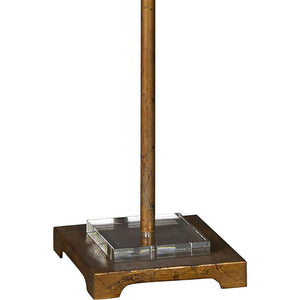 Harvey Old World Gold Stem Floor Lamp