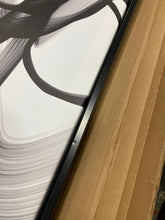 Load image into Gallery viewer, Abstract Poetry in Black and White 91 by Irena Orlov Print on Canvas
