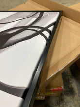 Load image into Gallery viewer, Abstract Poetry in Black and White 91 by Irena Orlov Print on Canvas
