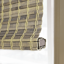 Load image into Gallery viewer, Radiance Cordless Privacy Weave Roman Shade, Driftwood 7525
