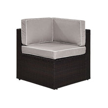 Load image into Gallery viewer, Crosley Furniture Palm Harbor Outdoor Wicker Corner Chair 3661RR
