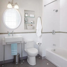 Load image into Gallery viewer, American Standard Princeton 30-in W x 60-in L White Porcelain Enameled Steel Rectangular Left Drain Alcove Soaking Bathtub 1621CDR
