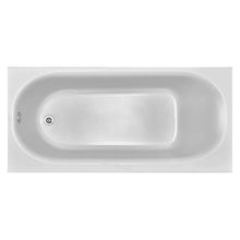 Load image into Gallery viewer, American Standard Princeton 30-in W x 60-in L White Porcelain Enameled Steel Rectangular Left Drain Alcove Soaking Bathtub 1621CDR
