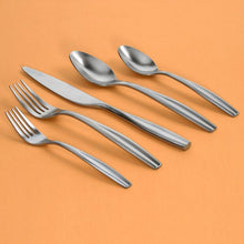 Load image into Gallery viewer, Beam 20 Piece 18/0 Stainless Steel Flatware Set, Service for 4 (ND159)
