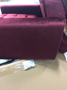 Wyton 33'' Wide Tufted Velvet Armchair *AS-IS*