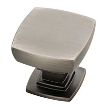 Load image into Gallery viewer, Heirloom Silver 1.1457'' Square Knob (Set of 10)
