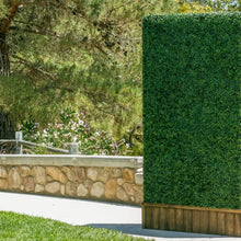 Load image into Gallery viewer, 1.5 ft. H x 1.5 ft. W Artificial Wall Hedge Polyethylene Privacy Screen (Set of 12)
