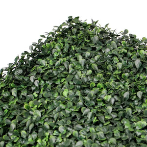 1.5 ft. H x 1.5 ft. W Artificial Wall Hedge Polyethylene Privacy Screen (Set of 12)