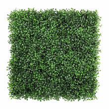 Load image into Gallery viewer, 1.5 ft. H x 1.5 ft. W Artificial Wall Hedge Privacy Screen (Set of 24)
