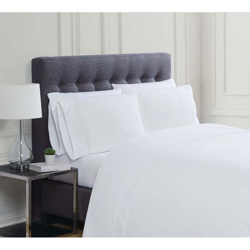 1000 Thread Count Cotton Blend QUEEN Percale Sheet Set SB1946
