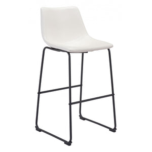 Zuo Modern Smart Bar Chair, 19"W x 38.6"H x 21.3"L Overall Dimensions 7090