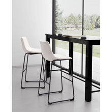 Load image into Gallery viewer, Zuo Modern Smart Bar Chair, 19&quot;W x 38.6&quot;H x 21.3&quot;L Overall Dimensions 7090
