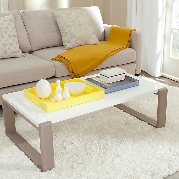 Bartholomew Coffee Table White/Grey(2647RR)