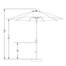 Load image into Gallery viewer, 108&#39;&#39; Market Umbrella MRM3128

