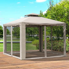 Load image into Gallery viewer, 10 Ft. W x 10 Ft. D Metal Patio Gazebo
