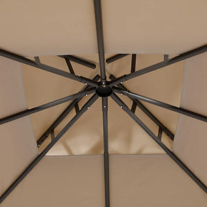10 Ft. W x 10 Ft. D Steel Patio Gazebo