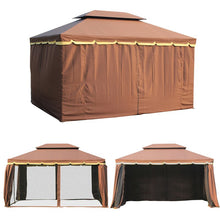 Load image into Gallery viewer, 10 Ft. W x 13 Ft. D Aluminum Patio Gazebo 581AH
