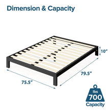 Load image into Gallery viewer, 10&#39;&#39; Steel Bed Frame MRM3009
