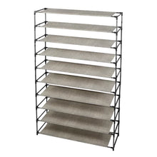 Load image into Gallery viewer, 10 Tier 50 Pair Shoe Rack
