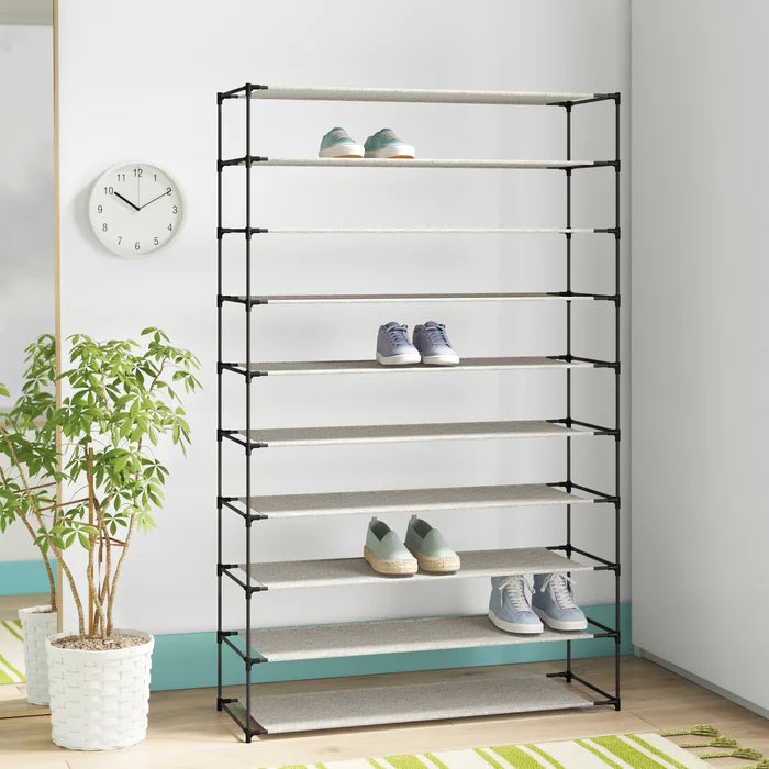 10 Tier 50 Pair Shoe Rack