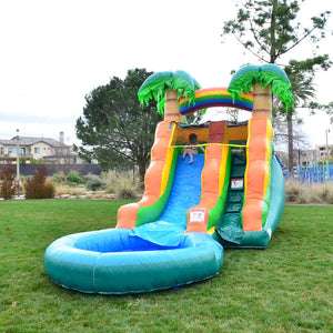 10' x 21' Bounce House with Water Slide and Air Blower