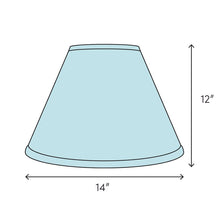 Load image into Gallery viewer, 11.25&quot; H x 14&quot; W Empire Lamp Shade - (Spider Attachment) 477AH
