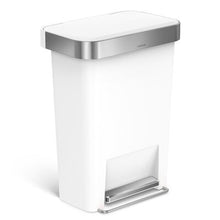 Load image into Gallery viewer, 11.9 Gallon Step On Trash Can - 446CE
