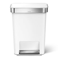 Load image into Gallery viewer, 11.9 Gallon Step On Trash Can - 446CE
